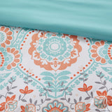 Intelligent Design Vinnie Boho Comforter Set With Bed Sheets, Aqua