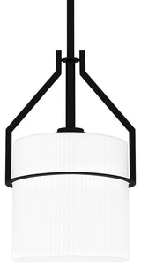 Quoizel SEY1508 Seymour 9"W Mini Pendant - Matte Black