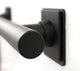Coronado Designer Straight Bathroom Shower Grab Bar With Square Flanges, 36"