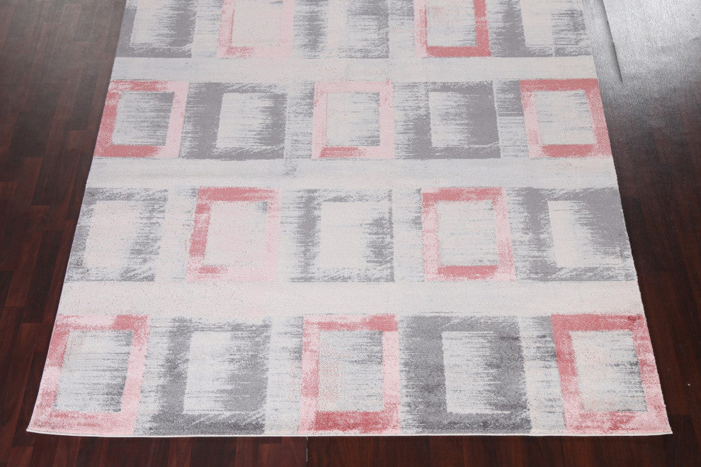 Geometric Turkish Transitional Oriental Area Rug Contemporary Carpet 8x10