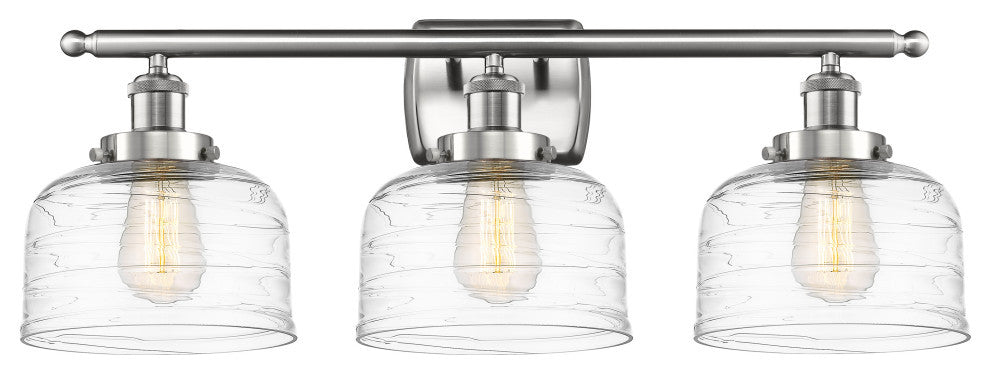 Innovations 916-3W-SN-G713-LED 3-Light Bath Vanity Light, Brushed Satin Nickel