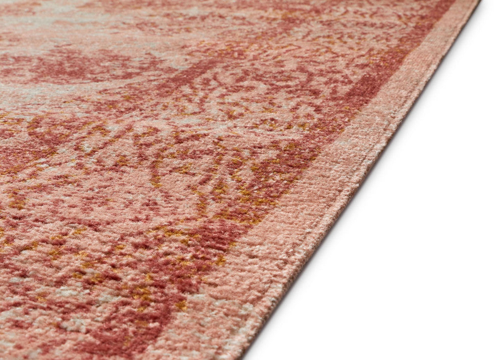Well Woven Firenze Cannes Modern Vintage Medallion Artisan Pink Rug FI-10