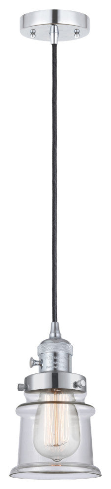 INNOVATIONS 201CSW-PC-G182S 1-Light Mini Pendant Polished Chrome
