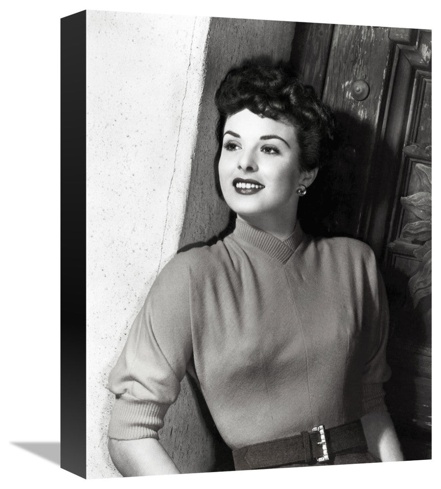 "Jean Peters" Stretched Canvas Giclee by Hollywood Photo Archive, 12"x16"