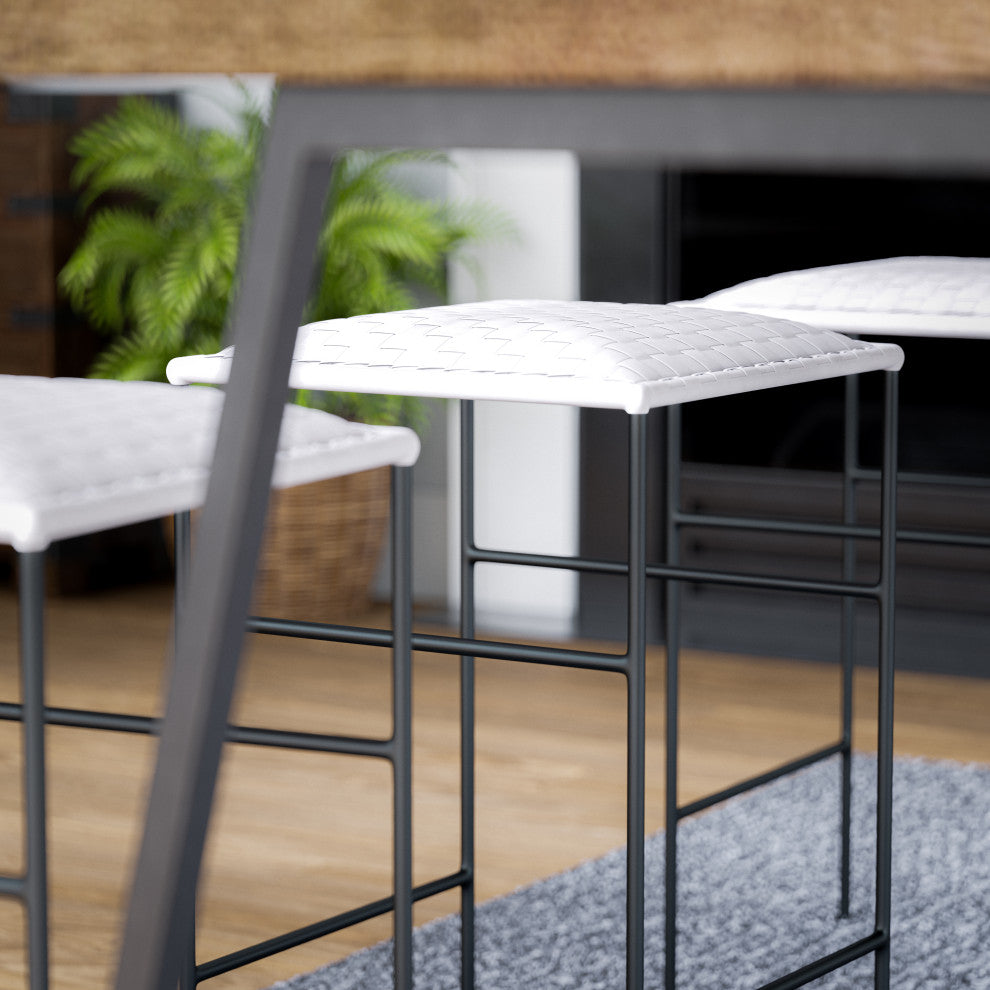 Kenroy 65149WH Barstool, Ellen