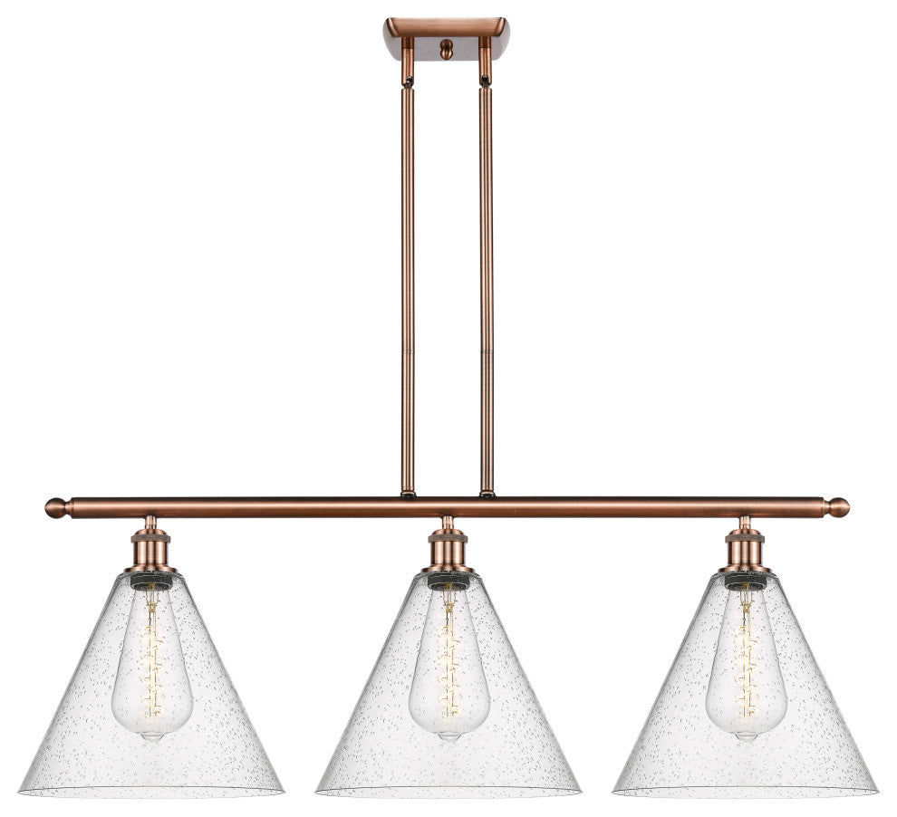 Innovations 516-3I-AC-GBC-124 3 Light Island Light, Antique Copper