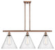 Innovations 516-3I-AC-GBC-124 3 Light Island Light, Antique Copper