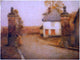 Henri Le Sidaner The Pillar, 21"x28" Gallery Wrapped Canvas Print