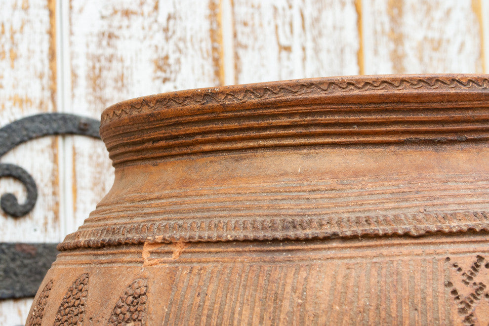 Sankara Antique African Tribal Vessel Pot