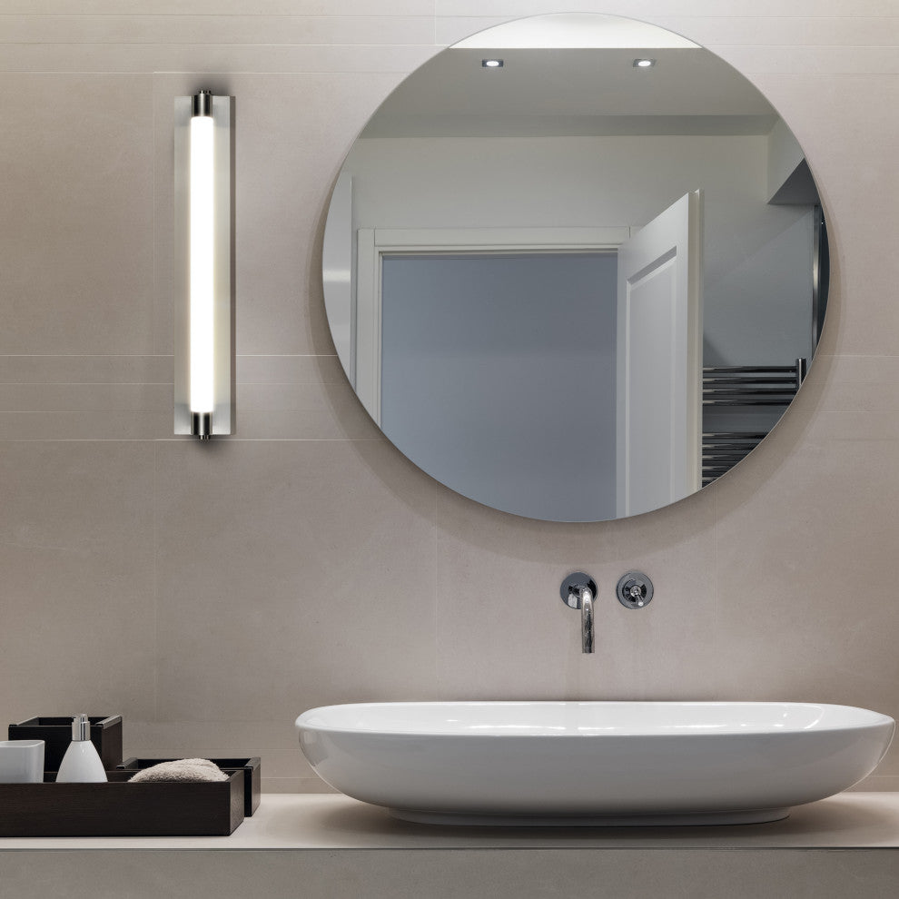 Procyon 24" ETL Certified Integrated LED Bathroom Light Fixture, Polished Chrome