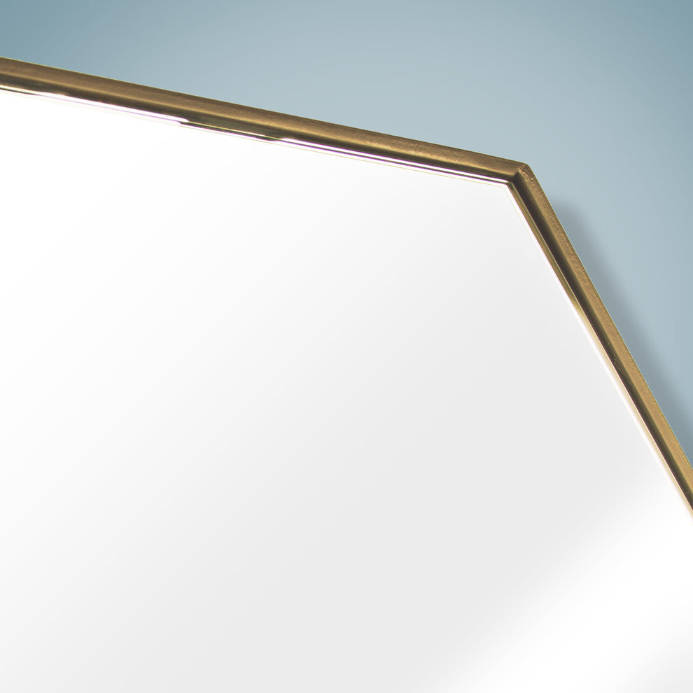 Octagon Wall Vanity Infinity Mirror