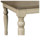 Martha Stewart Fiona Farmhouse Oak Veneer, Dining Table