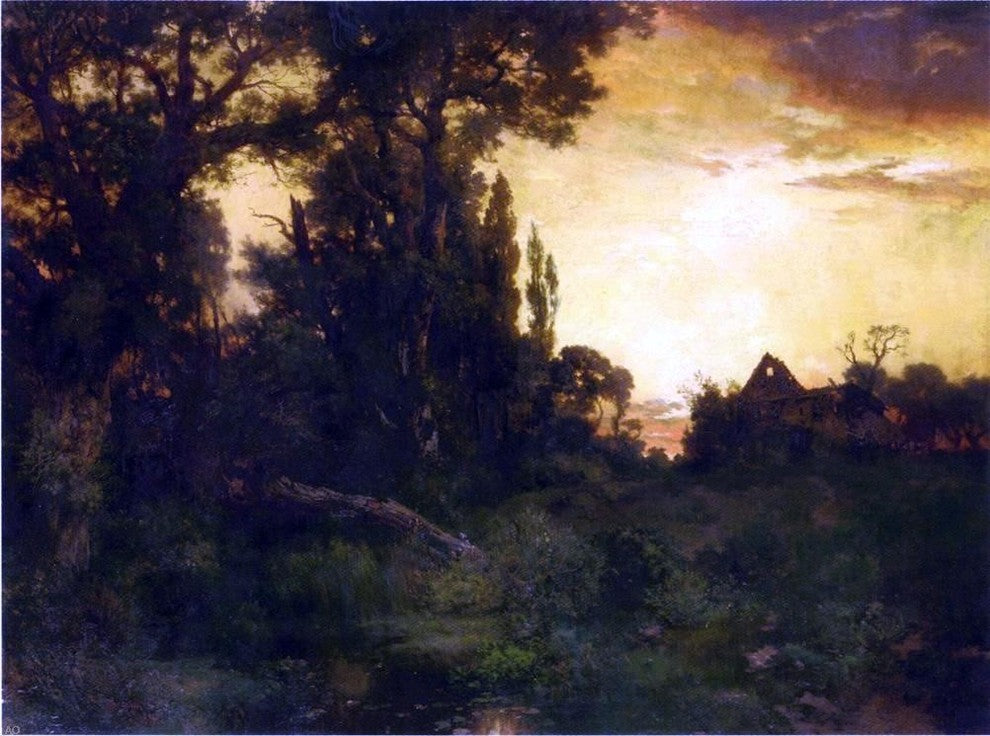 Thomas Moran Twilight Wall Decal