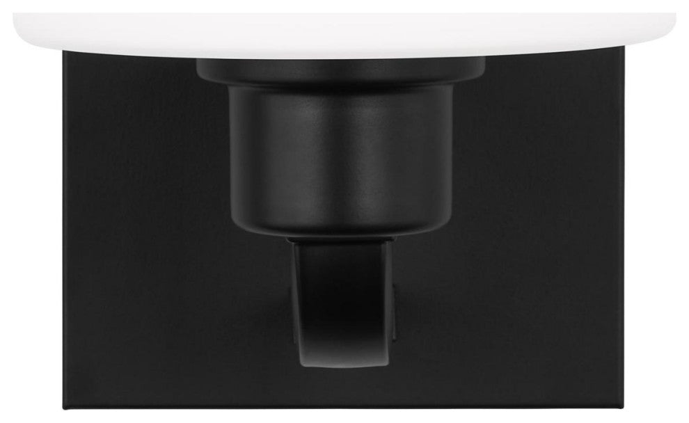 Generation Lighting 4128801 Canfield 8" Tall Bathroom Sconce - Midnight Black