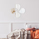 Small Decorative Wall Self Adhesive Shaped Mirrors, Set of 4, Drop