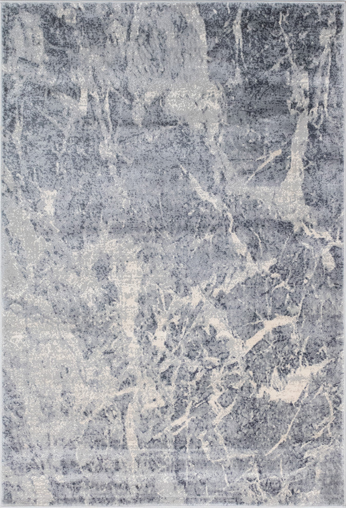 Noori Rug High-Low Ayden Silver/Charcoal Rug