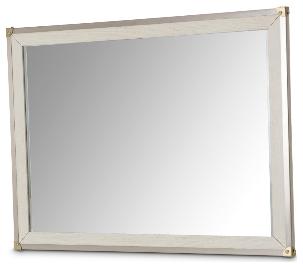 Menlo Station Wall Mirror - Vanilla