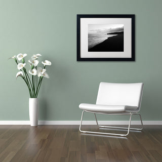 Philippe Sainte-Laudy 'On the Black Beach' Matted Framed Art