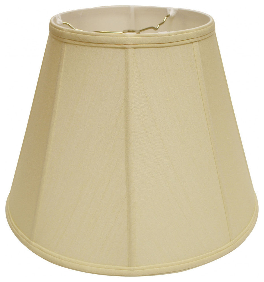 20" Antique White Slanted Empire Monay Shantung Lampshade