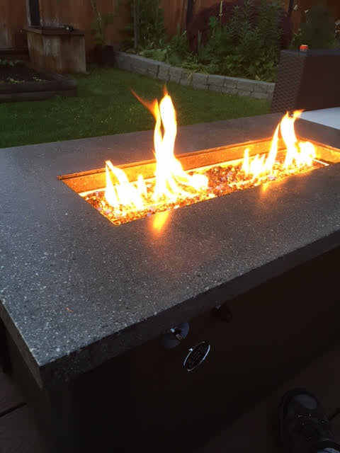 40" Low Profile H Burner and Complete Basic Propane Fire Pit Kit