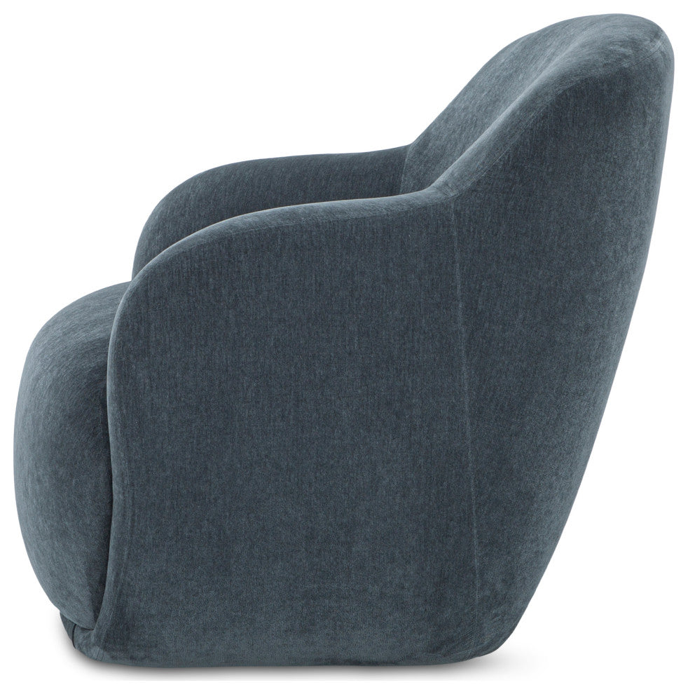 Stevie Lounge Chair Slate Blue