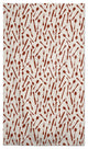 Sketchy Kitchen Utensils Red 58 x 102 Outdoor Tablecloth