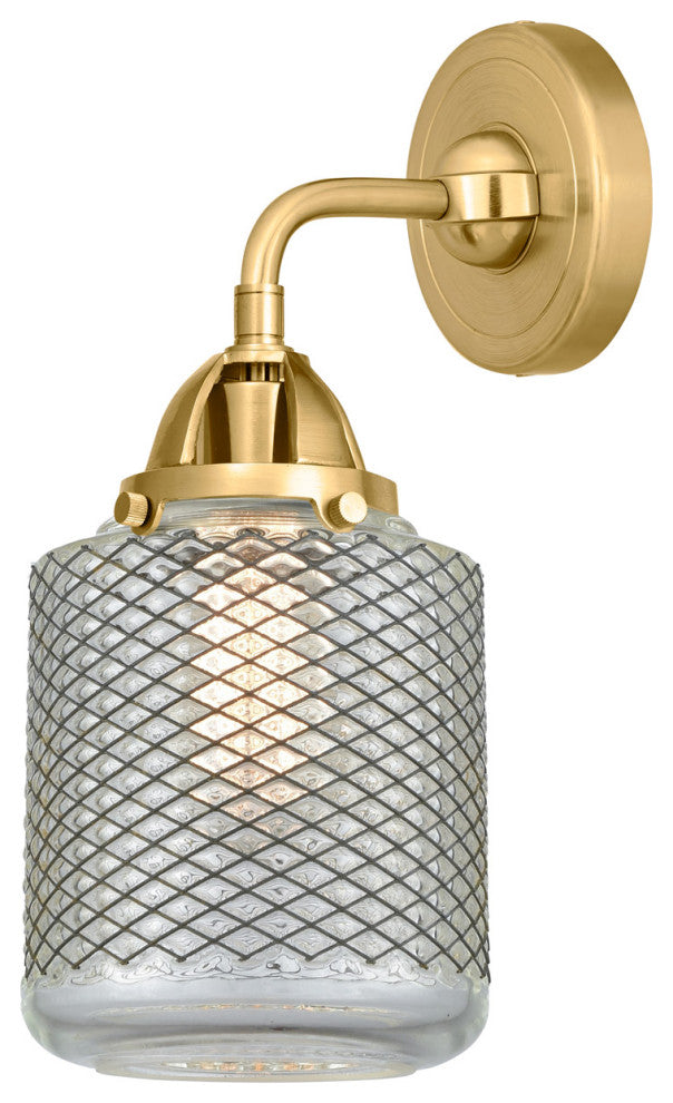 Innovations 288-1W-SG-G262-LED Stanton 1 Light 6" Sconce, Satin Gold