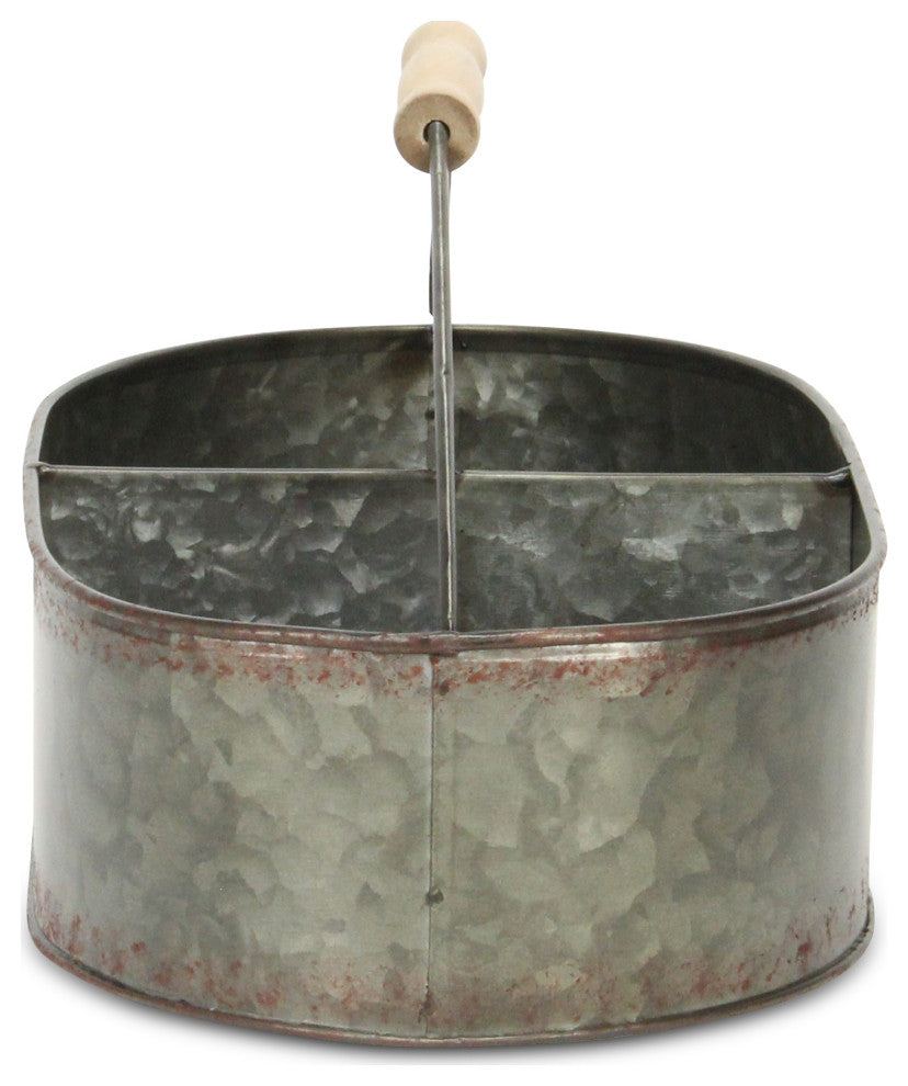 4-Slot Volcano Metal Storage Caddy