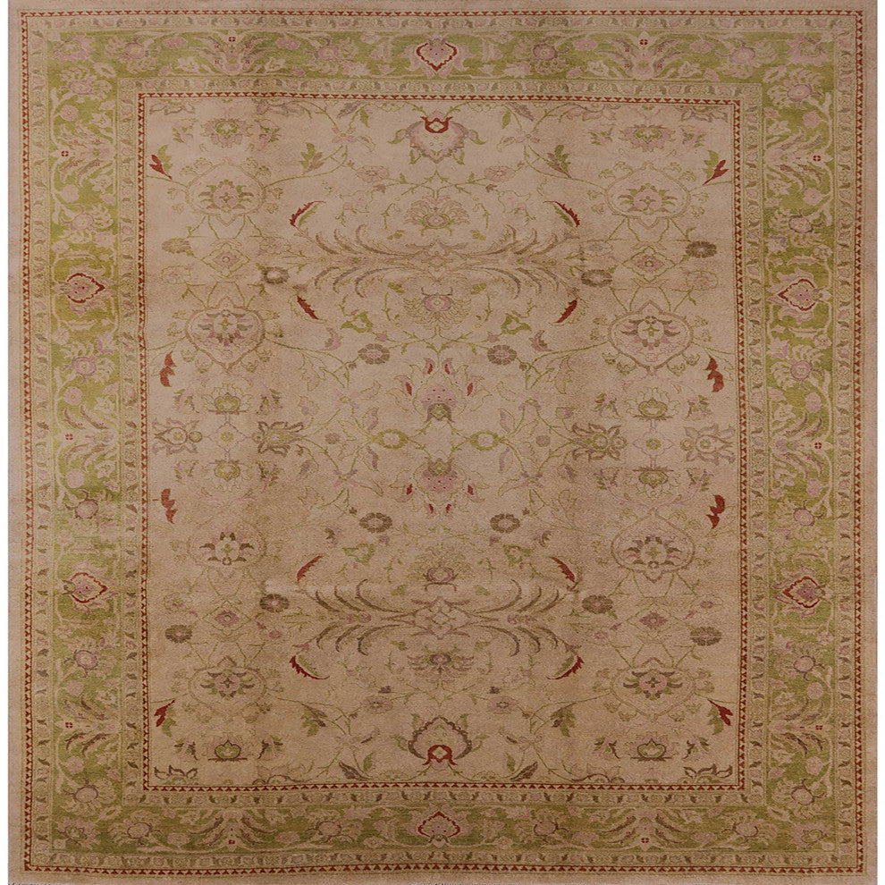 Ahgly Company Indoor Square Mid-Century Modern Area Rugs, 5' Square