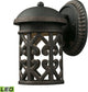 Tuscany Coast 1-Light Exterior Weathered Charcoal Wall Mount