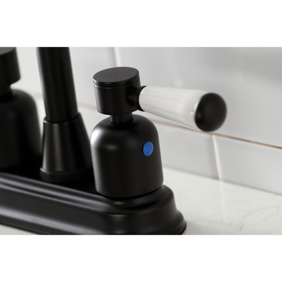 Kingston Brass KB8490DPL Paris Bar Faucet, Matte Black