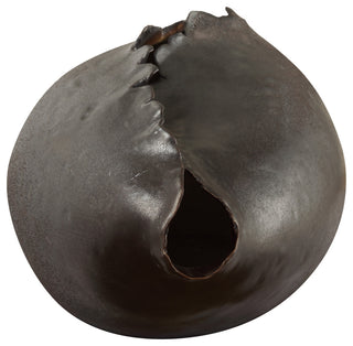 Uttermost Blossom Bronzed Metallic Vase