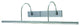 House of Troy - DXL36-62 - Six Light Picture Light from the Slim-line