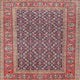 Ahgly Company Indoor Square Traditional Area Rugs, 4' Square