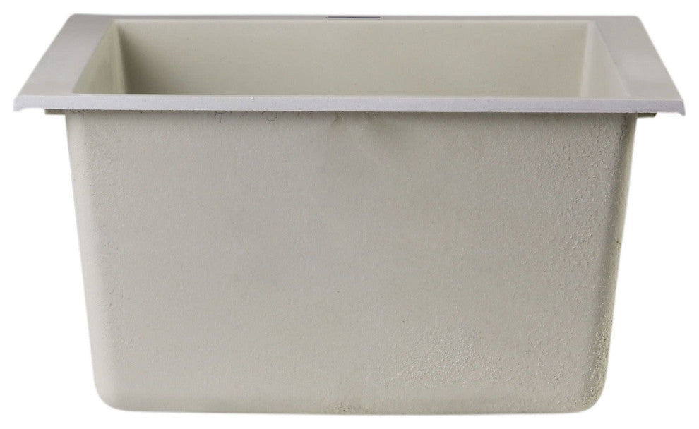 ALFI brand AB1720UM Alfi Trade 16-1/8" Undermount Single Basin - Titanium