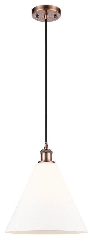 Innovations Lighting 516-1P-AC-GBC-121-LED 1 Light 12" Mini Pendant