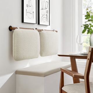 Anela Wall-Mounted Chenille Upholstered King Size Headboard