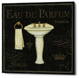 Bain de Luxe III' by Daphne Brissonnet, Giclee Canvas Wall Art, 26"x26"