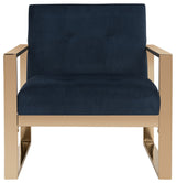 Safavieh Vasco Accent Chair, Navy