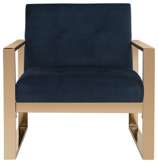 Safavieh Vasco Accent Chair, Navy