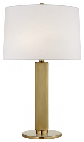 Barrett Natural Brass Medium Knurled Table Lamp