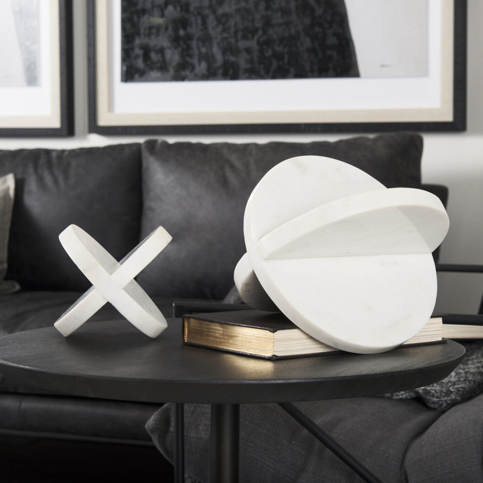 Sophia 6.0"Lx6.0"Wx6.0"H Small Marble Ornament