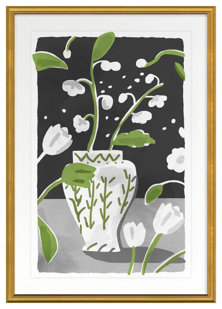 Peterloon Tall Fine Art Print, Gold, 24"x17"