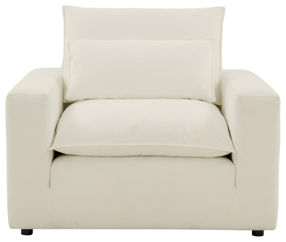 TOV Furniture Cali Natural Arm Chair