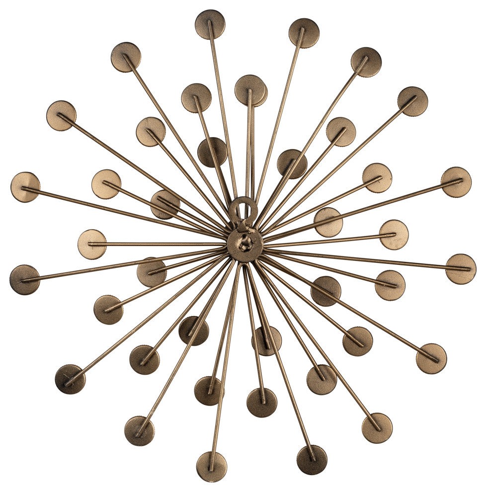 Set of 3 Pearl Starbursts Wall Decor