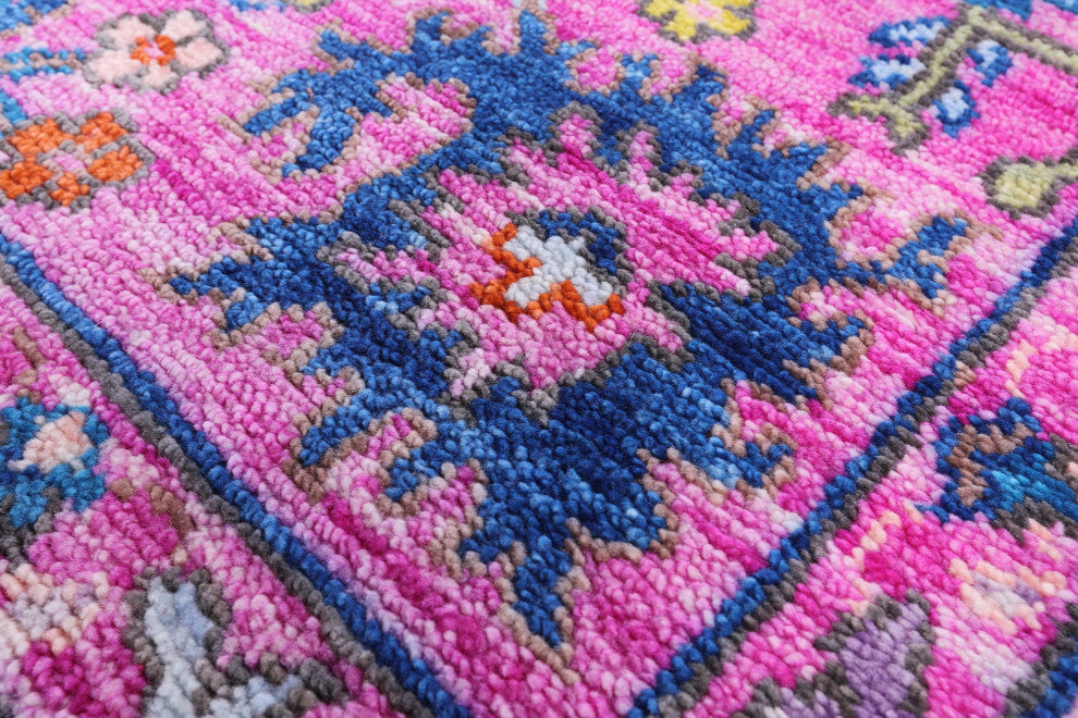 Turkish Oushak Handmade Wool Rug 7' 11" X 10' 3" - Q13616