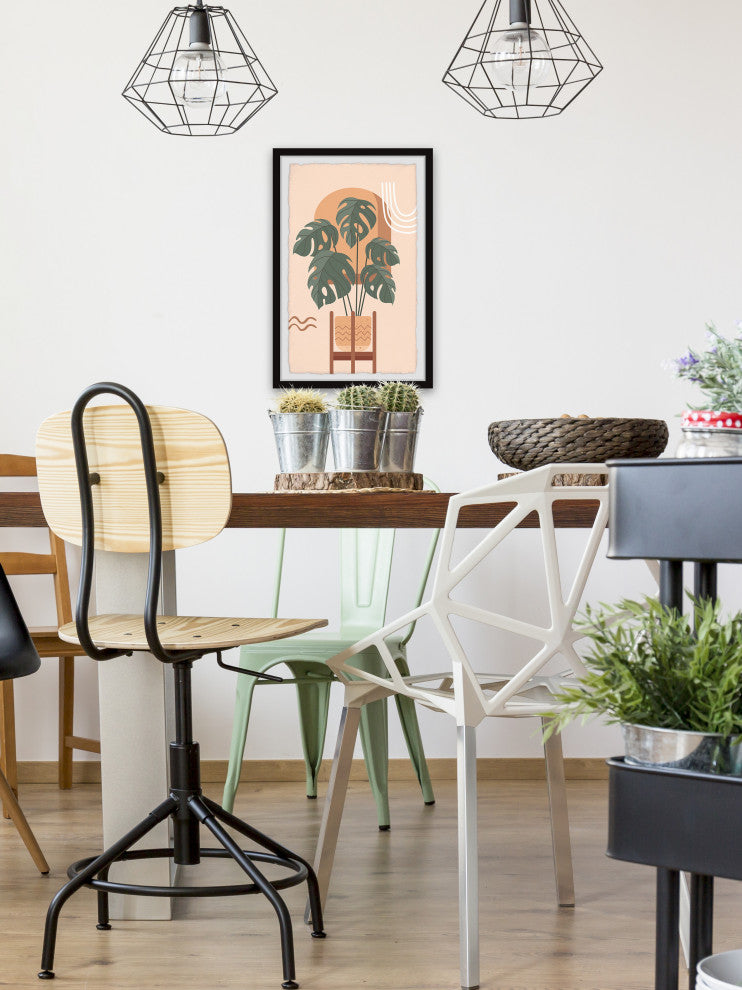 "Plant Connection" Framed Painting Print, 20x30