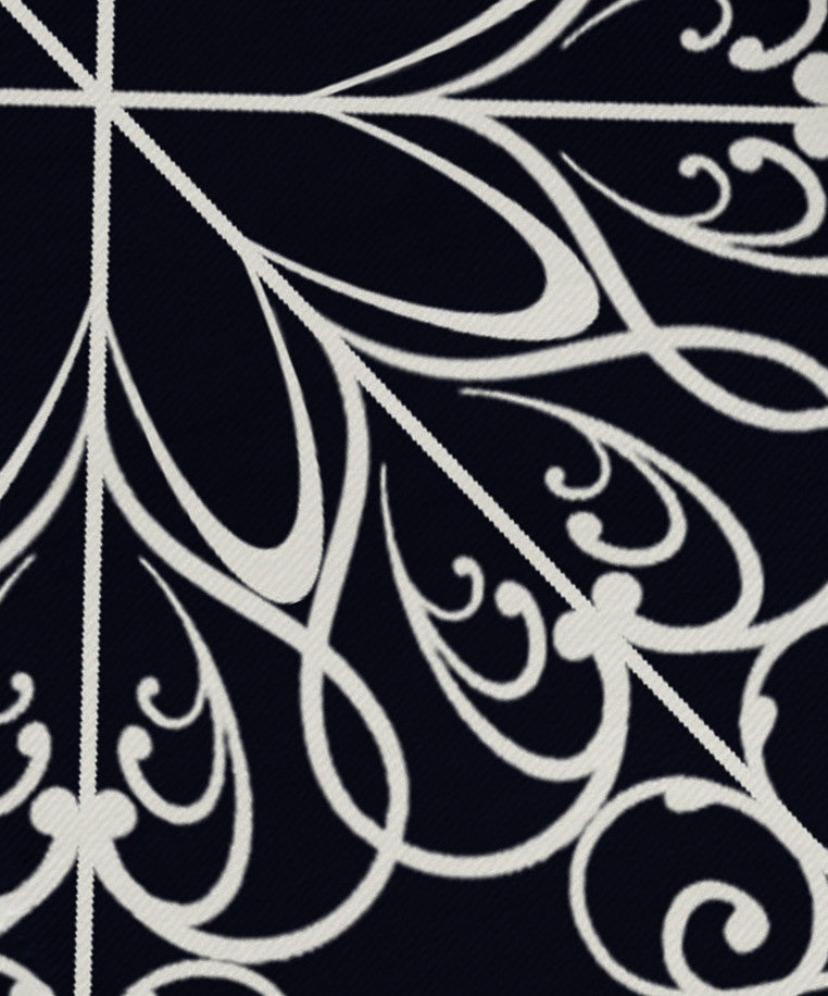 Decorative Holiday Napkin, Set of 4, Navy Blue