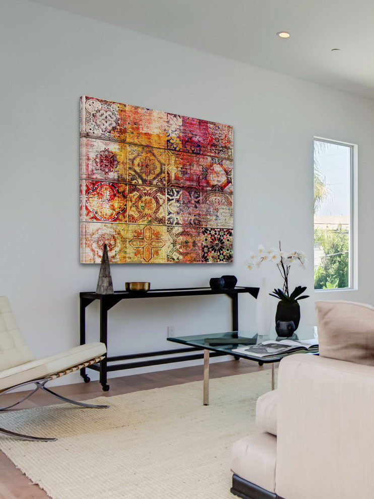 "Nador" Fine Art Canvas Print, 40"x40"