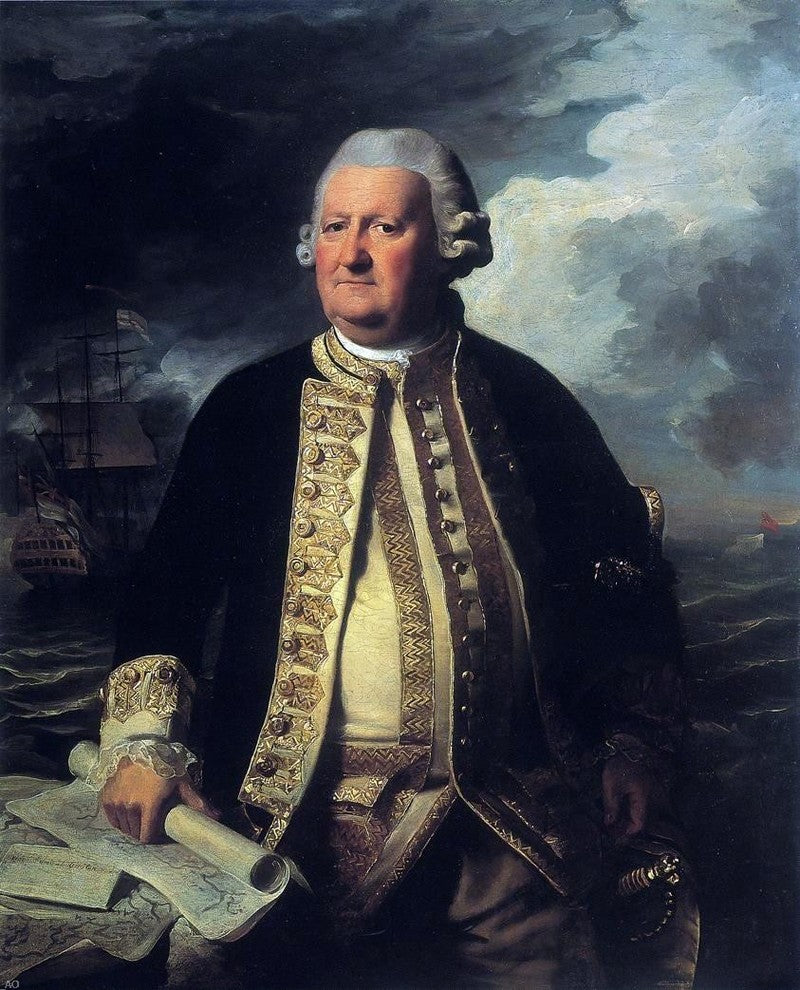 John Singleton Copley Clark Gayton Admiral of the White Wall Decal